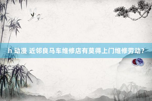 h 动漫 近邻良马车维修店有莫得上门维修劳动？